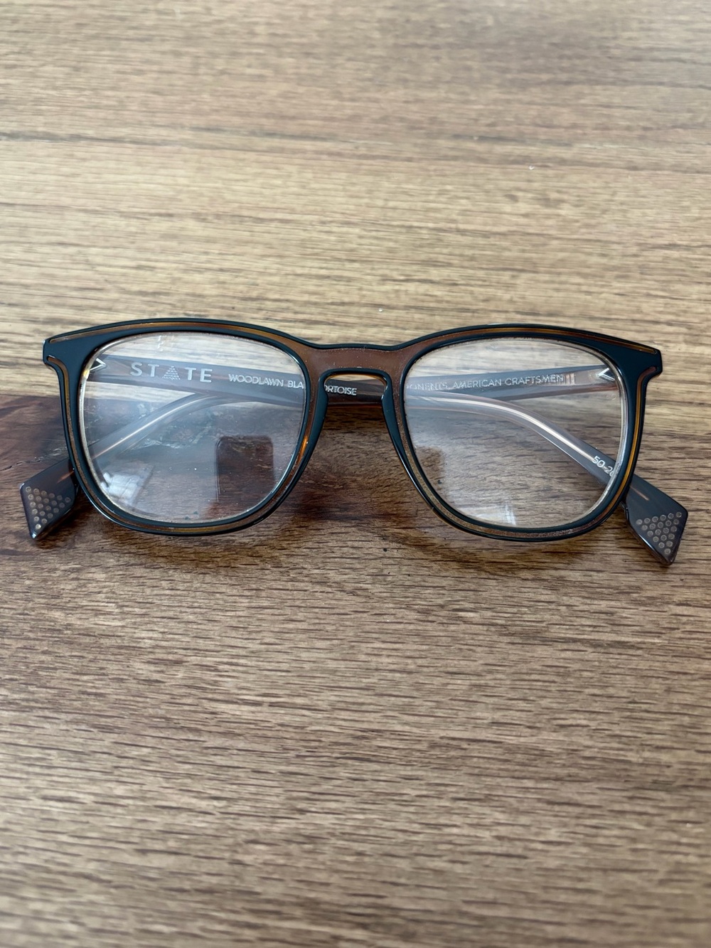 STATE Optical Co. Woodlawn in Black Tortoise Glasses